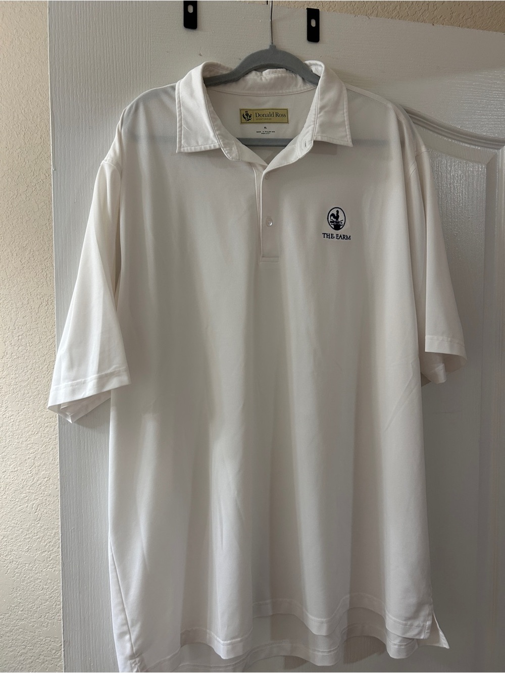 Donald Ross Men's White Polo Shirt